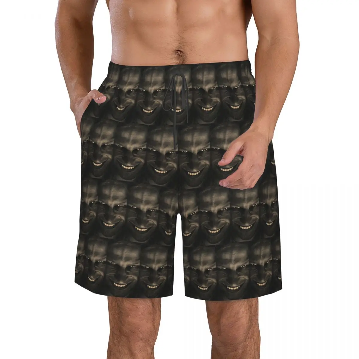 Aphex Twin Electronic Music Artist Producer Trunks Beach Board Shorts Casual Quick Dry Swim Summer Men Pants