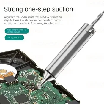 Aluminum Desoldering Pump Suction Tin Gun Soldering Sucker P...