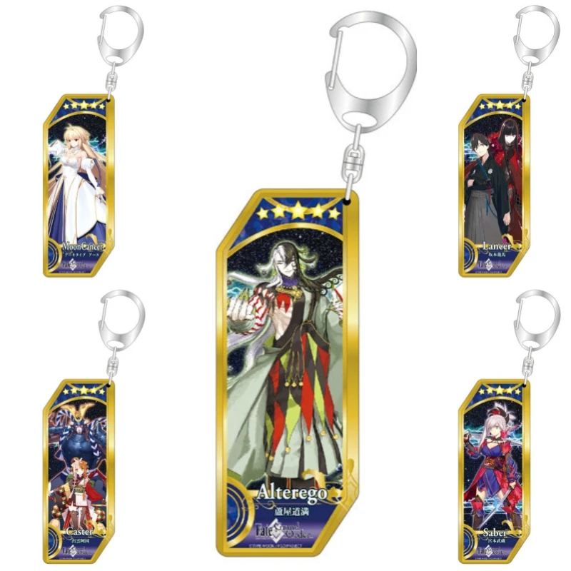 Game Anime Fate/Grand Order -First Order- Acrylic Keychain as a Gift for Friends, a Desktop Decoration 6cm