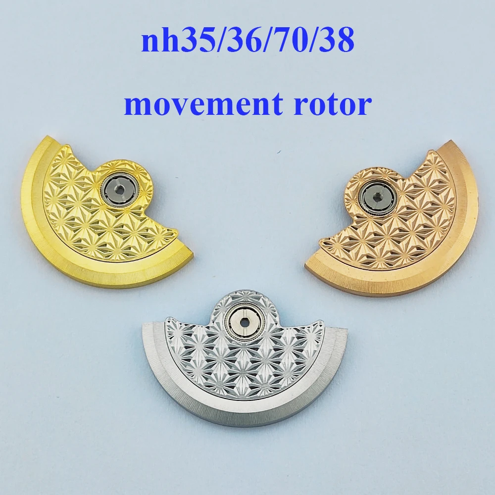 

nh35 Rotor Automatic Hammer Rotor Fit nh34 nh35 nh36 nh38 nh70 4R35 4R36 7S Movement Rotor Mechanical Movement Repair Part
