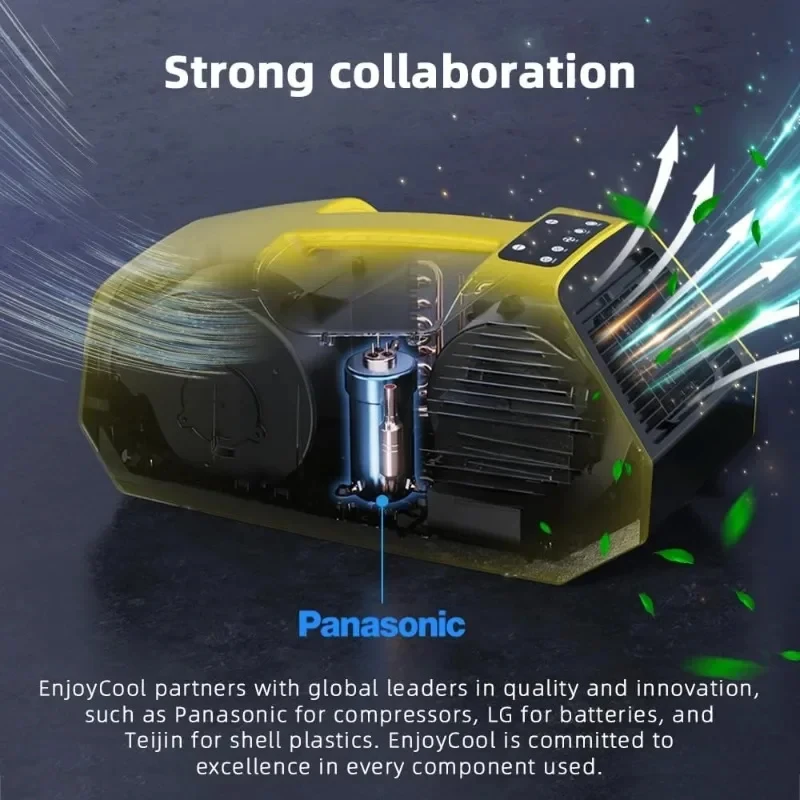 Condizionatore d'aria da campeggio per tenda, condizionatore d'aria per tenda, condizionatore d'aria portatile per tenda da campeggio a consumo