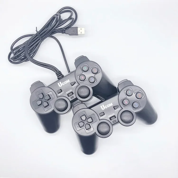 208 USB Wired Game Controller For PC Computer Gamepad