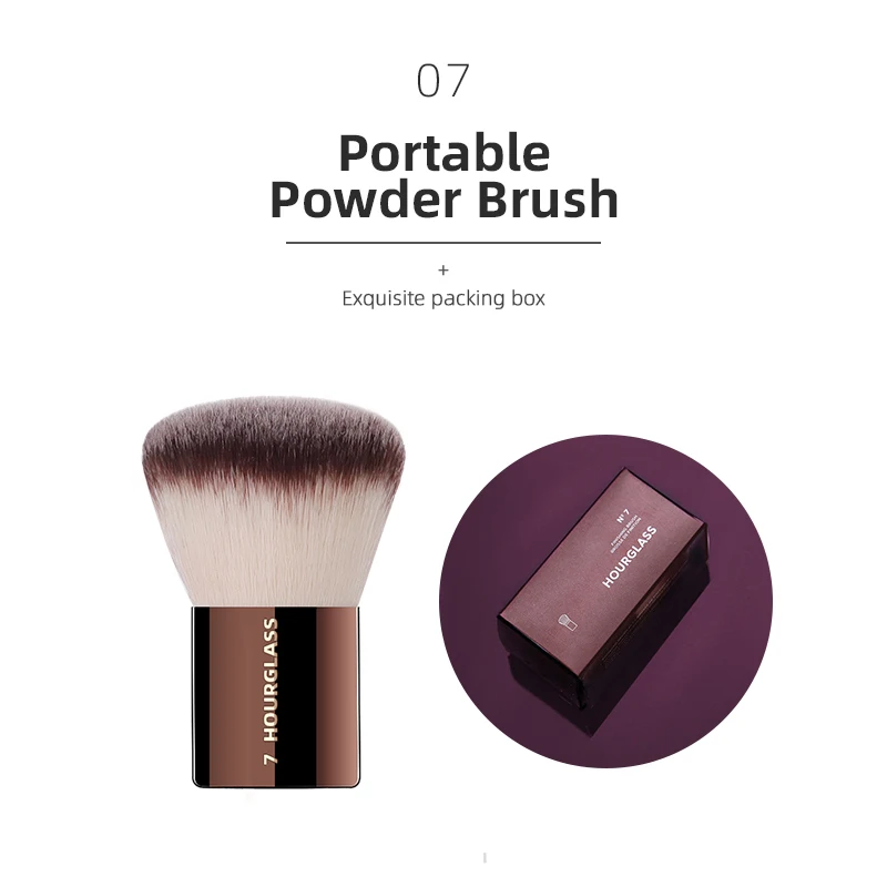 Hourglass Makeup Brushes Powder Foundation Concealer Blusher Bronzer Eye Shadow Eyebrow Eyeliner Sculpting Brush image 3