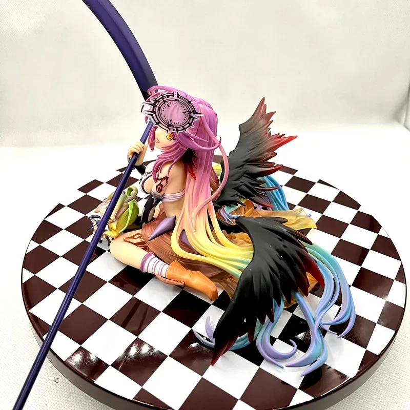 No Game No Life Figurine Jibril Angel Wings 1/7 Bilancia Figura PVC Anime Action Figures Collezione Modello Giocattoli