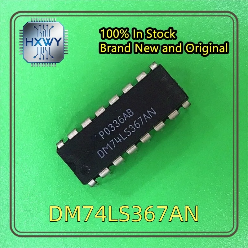 (5/20 pieces) DM74LS367AN 74LS367 DIP-16 Tri-state Buffer Logic Chip New Electronic Parts Fast Delivery High Quality In Stock