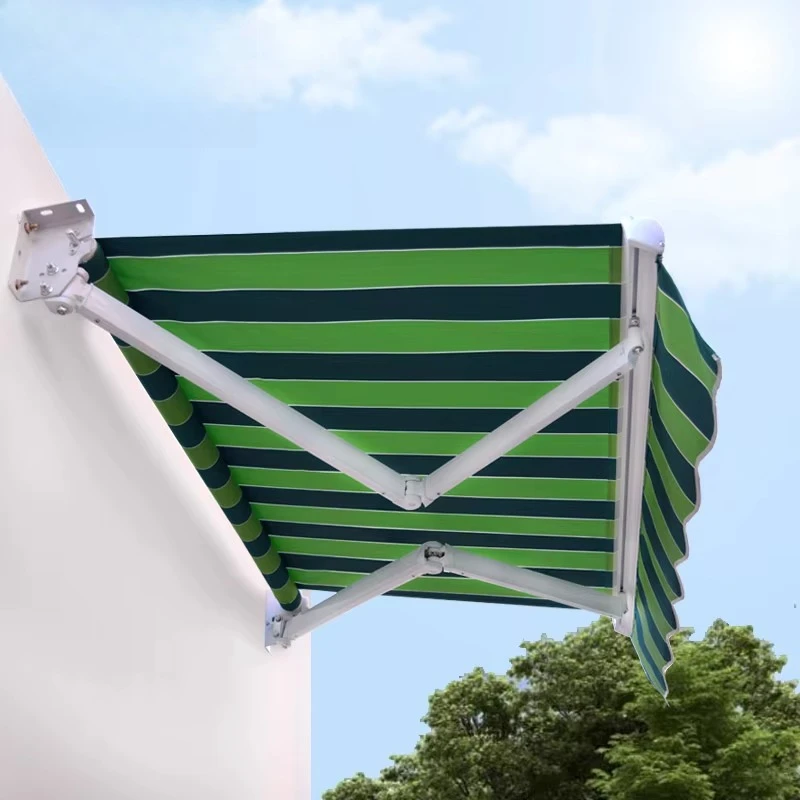 Wholesale accessories and finished products for outdoor courtyard telescopic sunshades