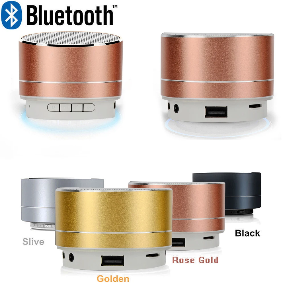 RISE-Wireless Mini Super Bass Bluetooth Music Speaker For Samsung iPhone iPad Tablet