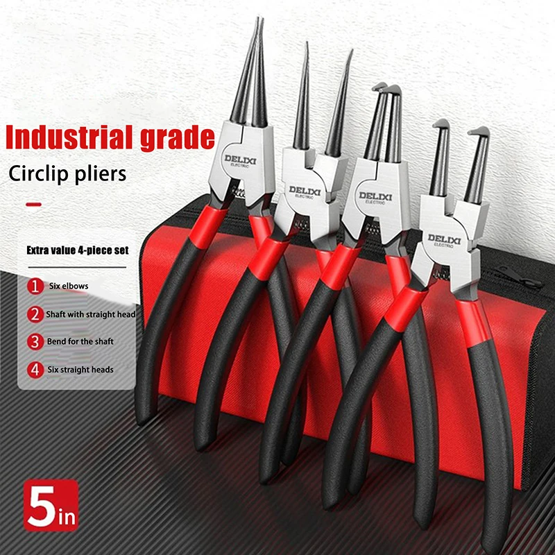 

Circlip Pliers Needle Nose Pliers Retaining Ring Pliers For Removing Installing Puller Locking Rings Shafts