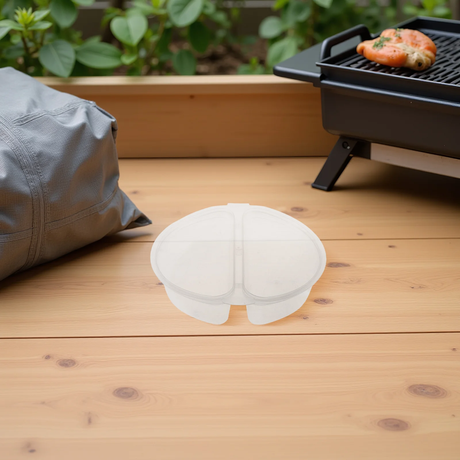 

Sauce Container Multipurpose Modular Sauce Seasoning Box Transparent Leak Proof Kitchen Storage Organizer for Home Use