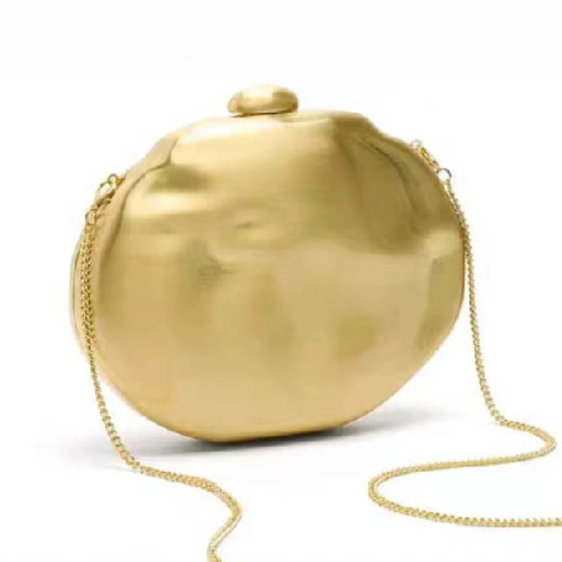 

Evening Bag Fashion Shoulder Iron Clutch New Crossbody Handbags For Girls Luxury Party Small Women's Handbag High Quality Bag