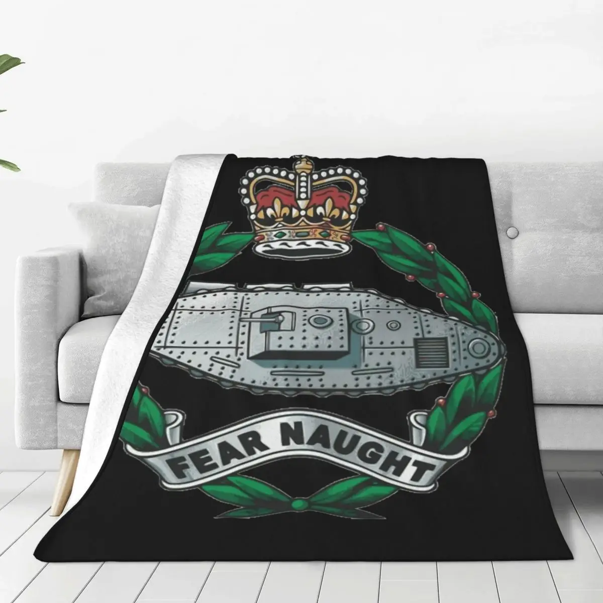 Royal Tank Regiment - British Army Four Seasons Universal Blanket Travel Can Be Covered Halloween Gifts