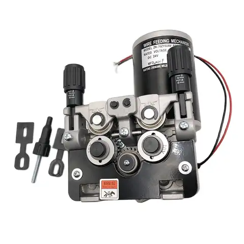 JINSLU 76ZY-02AV ZK-76ZY02AV DC24/42V 1.0-1.2mm Mig Mechanism Wire Feeder Motor Assembly Feeding Machine MIG MAG Welding Machine
