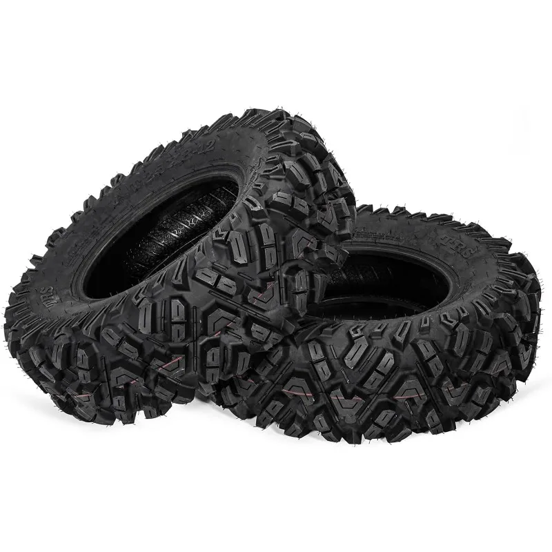 

FORERUNNER 25x8-12 ATV Tires, All Terrain 6PR 25x8x12 ATV UTV Trail Mud Sand Off-Road Tires (Pack of 2, Tubeless)