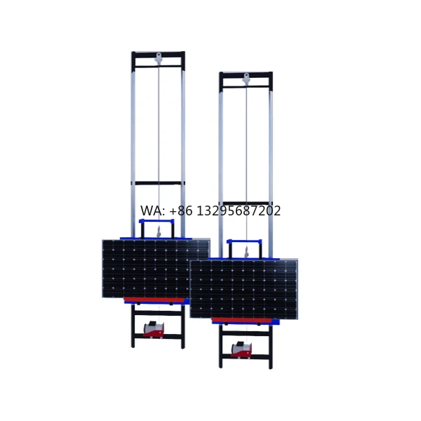 

Construction Lifting Equipment Hoisting Upgrade Electric Lift Solar Panel Lifter