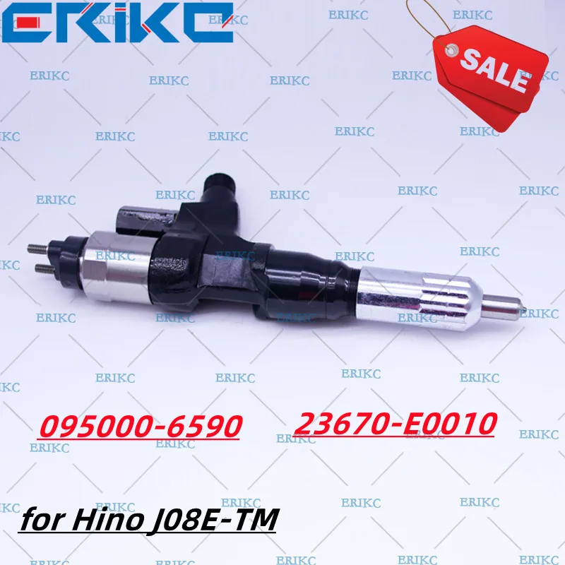 

Injector 095000-6590 diesel common rail injector assembly Nozzle diesel engine high quality reman