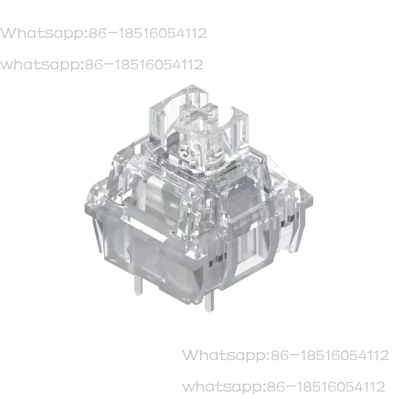 Frozen Switch V2 Mechanical Keyboard Silent Switches 3 Pins Linear 39gf RGB Transparent Custom Gaming Keyboard for Gamer