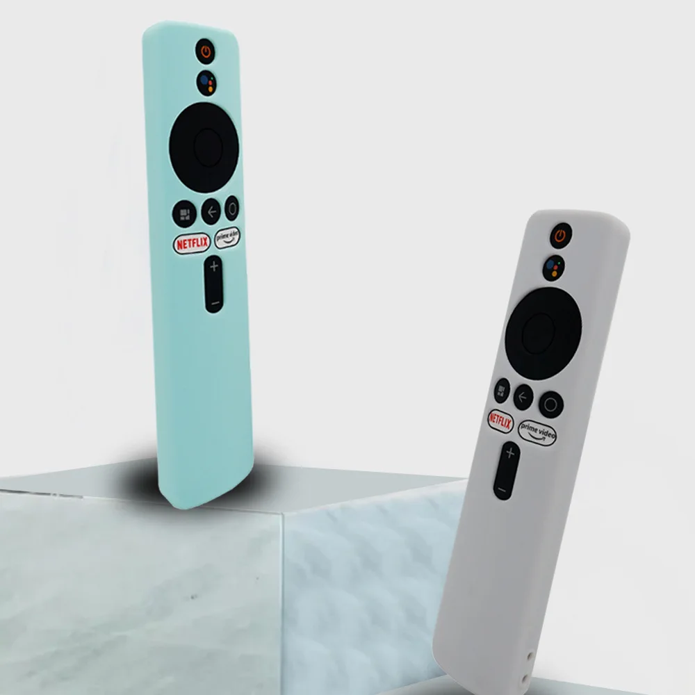 Funda protectora para Xiaomi Stick 4K TV, carcasa antigolpes y anticaída de silicona, Color sólido, luminosa, todo incluido, novedad de 2022