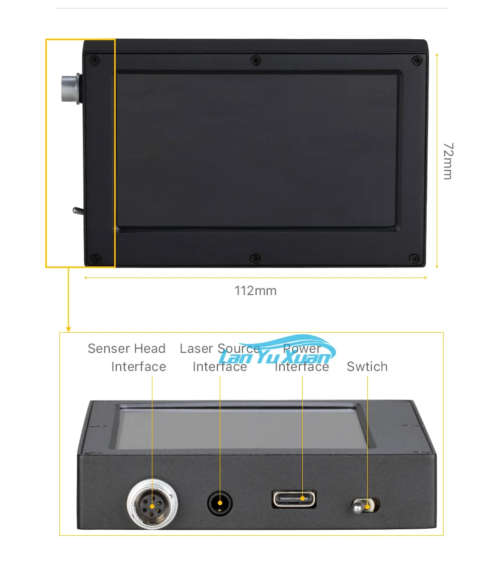 

Cloudray Desktop Power Meter 60W High Accuracy Touch Screen DPM-60 Dynamometer for Laser Engraving & Cutting Machine