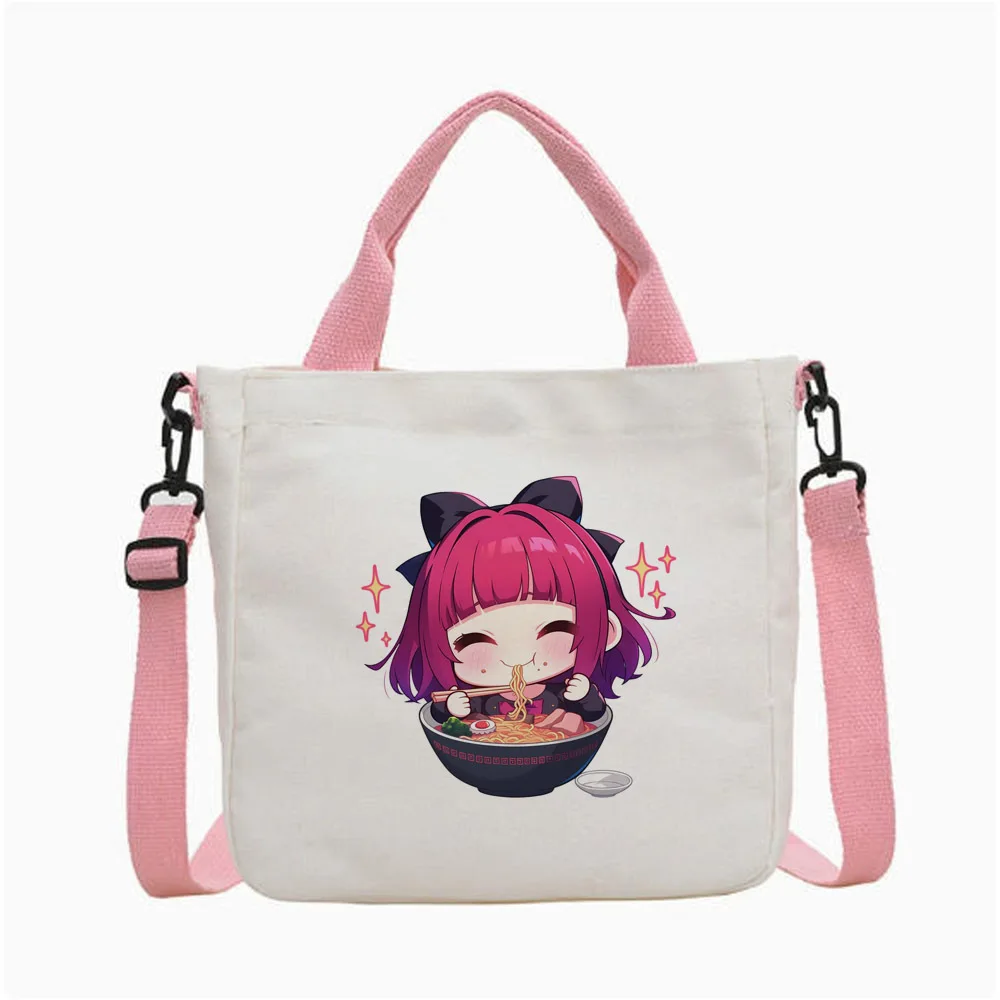 Oshi No Ko tote bag reusable y2k canvas  totebag shopper woman