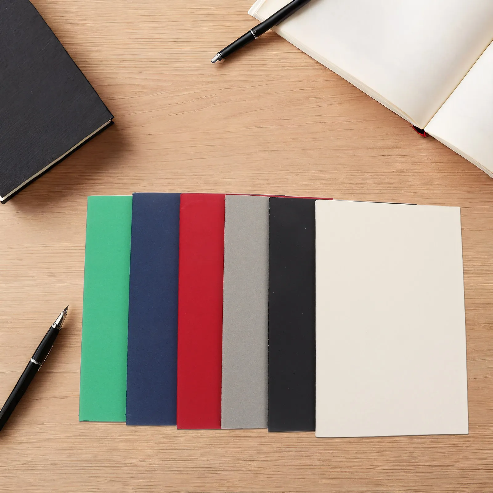 12Pcs Blank Sketch Book For Notebook For Drawing Art Student Kraft Paper A5 Unlined Journaling Writing Pages Pad