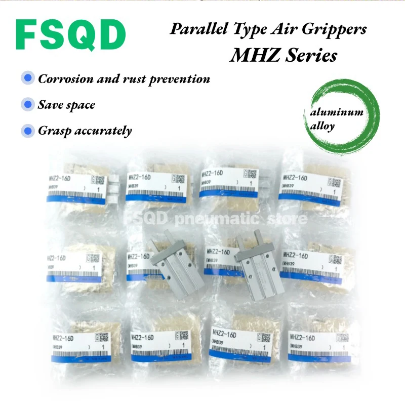MHZ2-16D MHZ2-16S  MHZ2-16CN MHZ2-16DN FSQD standard type cylinder parallel style air gripper  pneumatic component  MHZ series
