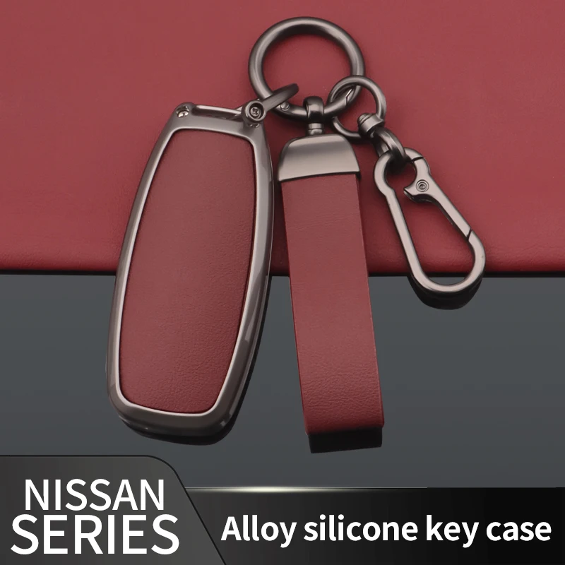 Leather Remote Key Case for Nissan Versa X-Trail T33 Serena Rouge Kicks Pathfinder Ariya Rogue 2023