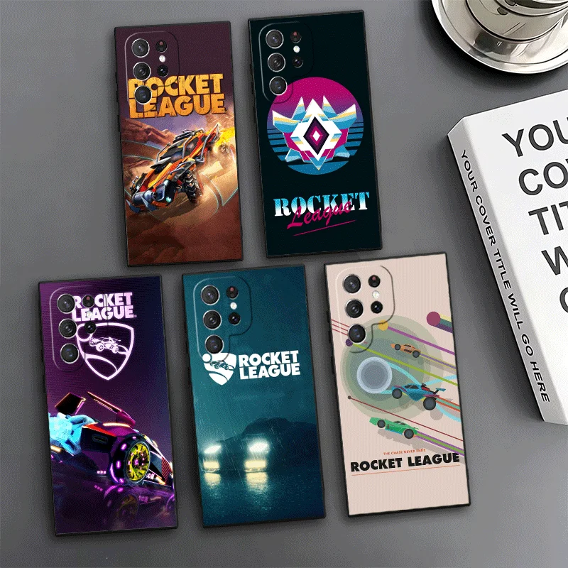 R-Rocket L-League Game Phone Case For Samsung Galaxy S24 S25 S26 Ultra S23 Plus S22 S21 FE S20 + Edge Pattern Customized Cover