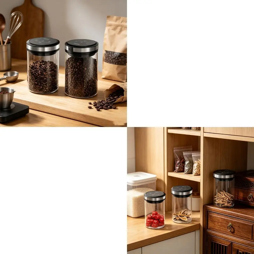 F92F Premium Metal Sealed Container For Coffee And Dry