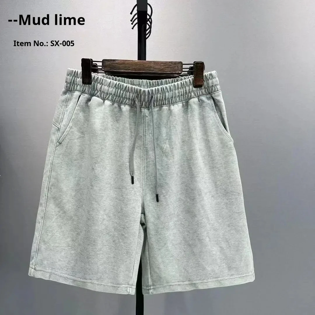 Men's Cotton Shorts Cotton Blend Shorts Man 100% Soft Summer Shorts Korean Style Men's Shorts