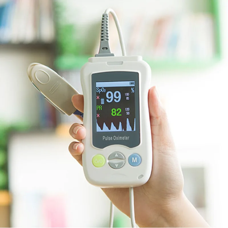 Intelligence Pulse Oximetern Spo2 Monitor Oximeters Handheld Saturimetro Oxygen Saturation Pulse Oximeters Large Screen
