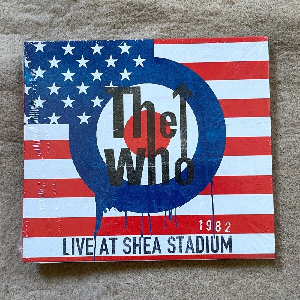 

The Who Live At Shea Stadium 1982 2CD Classic Rock Concert Farewell Tour Pinball Wizard Baba O Riley Sealed New