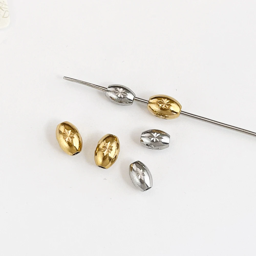 

Сердечный дизайн 100 шт. ювелирные аксессуары/прокладки/ручная работа/изготовление фурнитуры своими руками/нержавеющая сталь/овальные бусины для браслетов # 195764