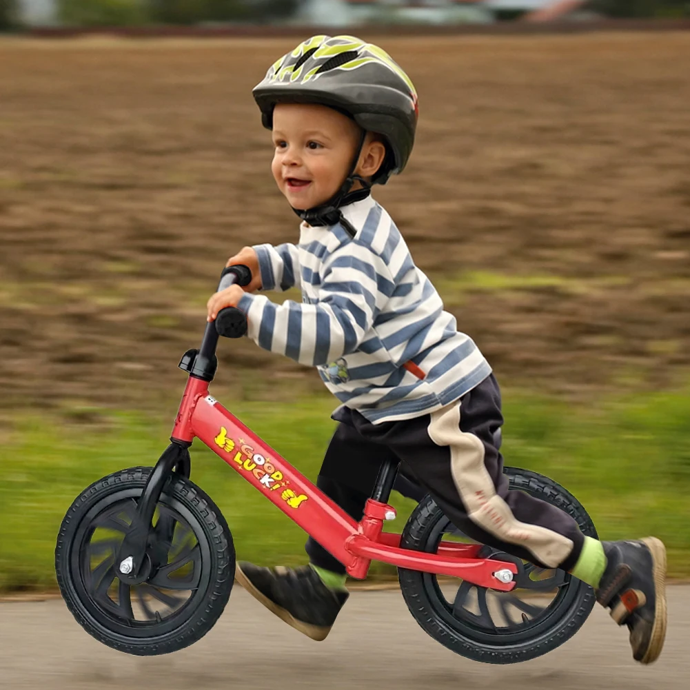 No Pedal Balance Bike for Kids, Toddler Training Bicycle, 12 "Wheel, assento ajustável, presentes para meninos e meninas de 2 a 6 anos