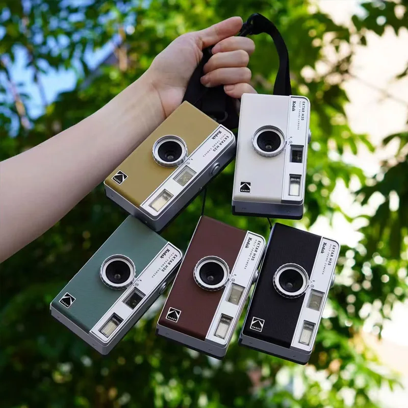 Classics Kodak EKTAR H35N Half Frame Film Camera Reusable 35mm Analog Camera KODAK EKTAR H35 Camera Optional ColorPlus 200 Film