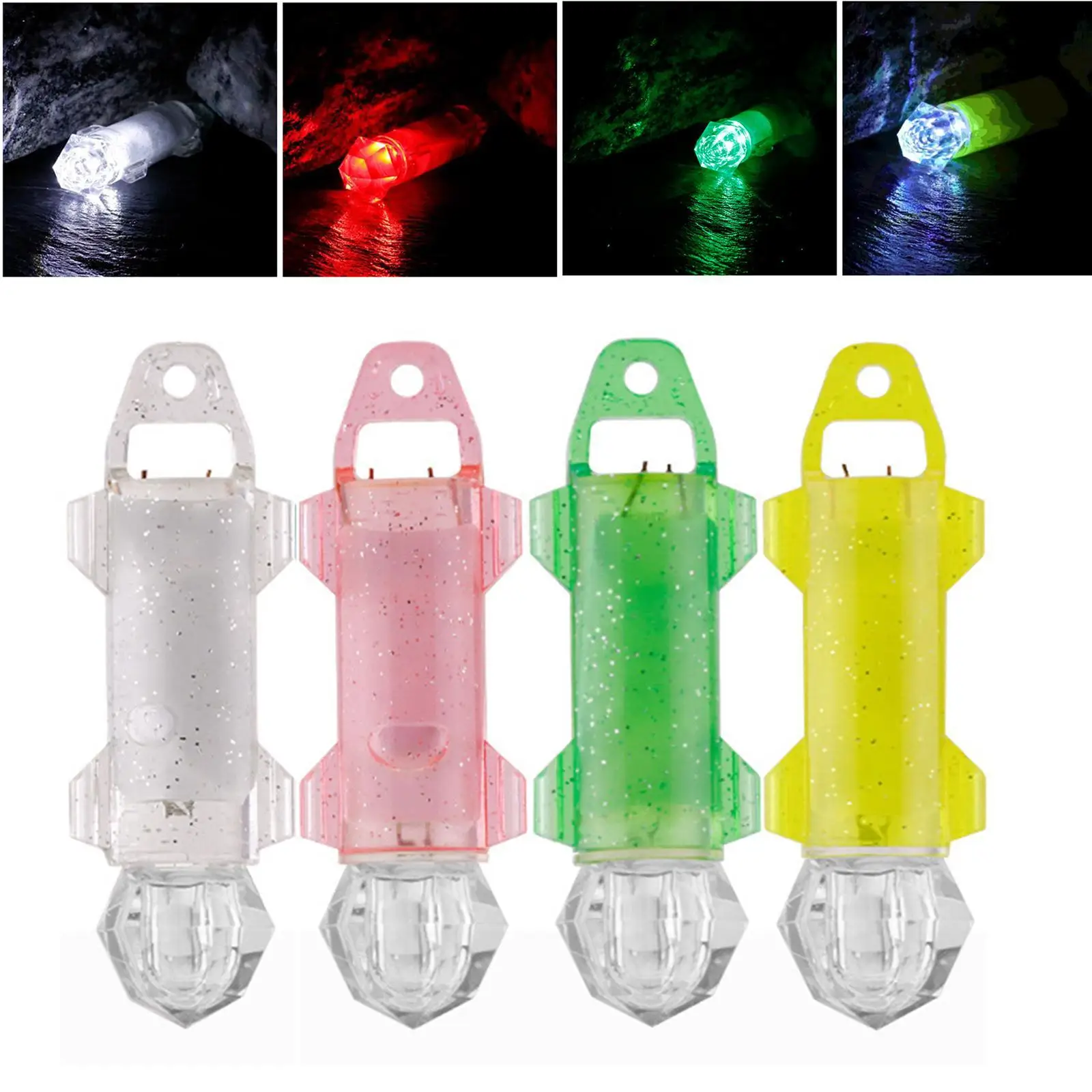 Underwater Fishing Light for Attracting Fish Deep Drop Waterproof Fishing LED Lamp Squid Light Fishing Attract Lamps image 4