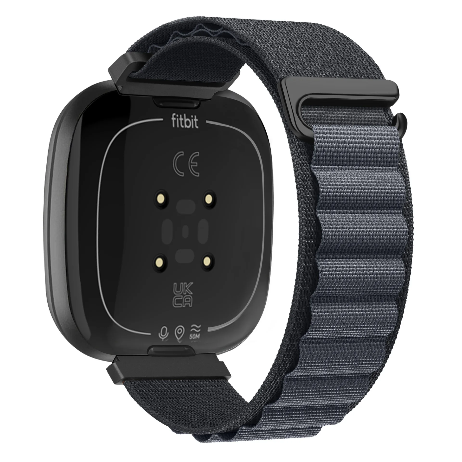 Cinturino ad anello alpino per Fitbit Sense 2/1 accessori per cinturini in Nylon per cinturino sostituibile Fitbit Versa 4/3 Correa