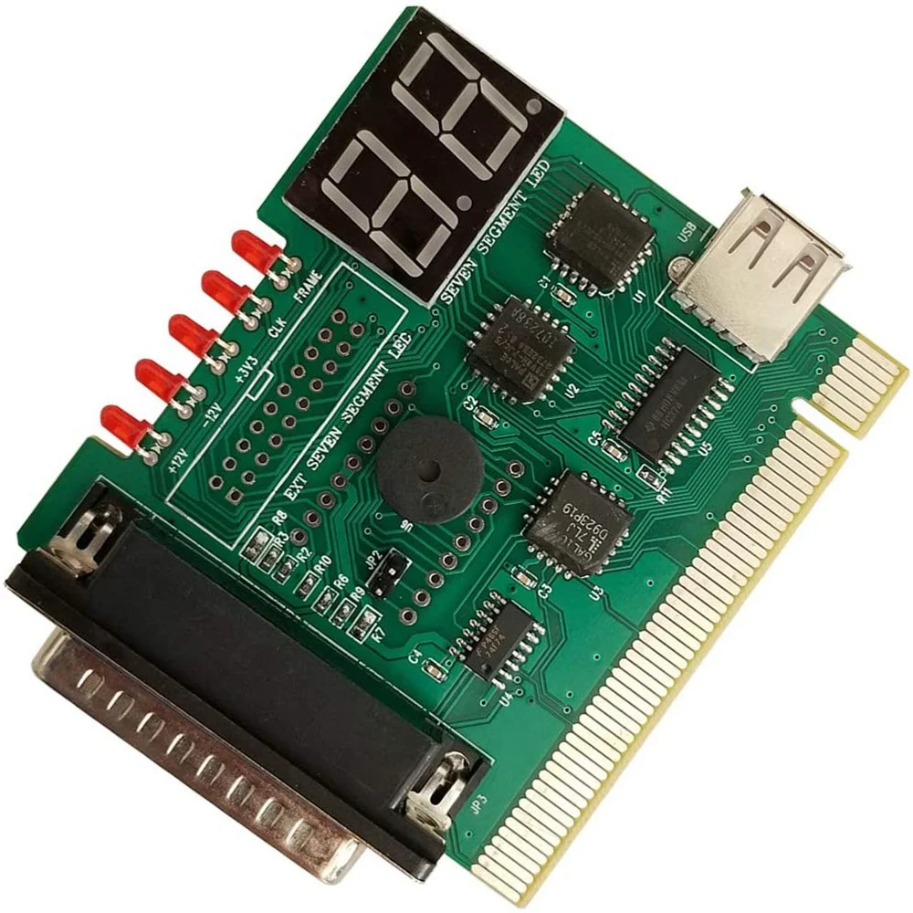 USB PCI PC Motherboard Diagnostic Analyzer POST Card with 2 Digit Error Code Display for Laptop PC Test and Analyze image 4
