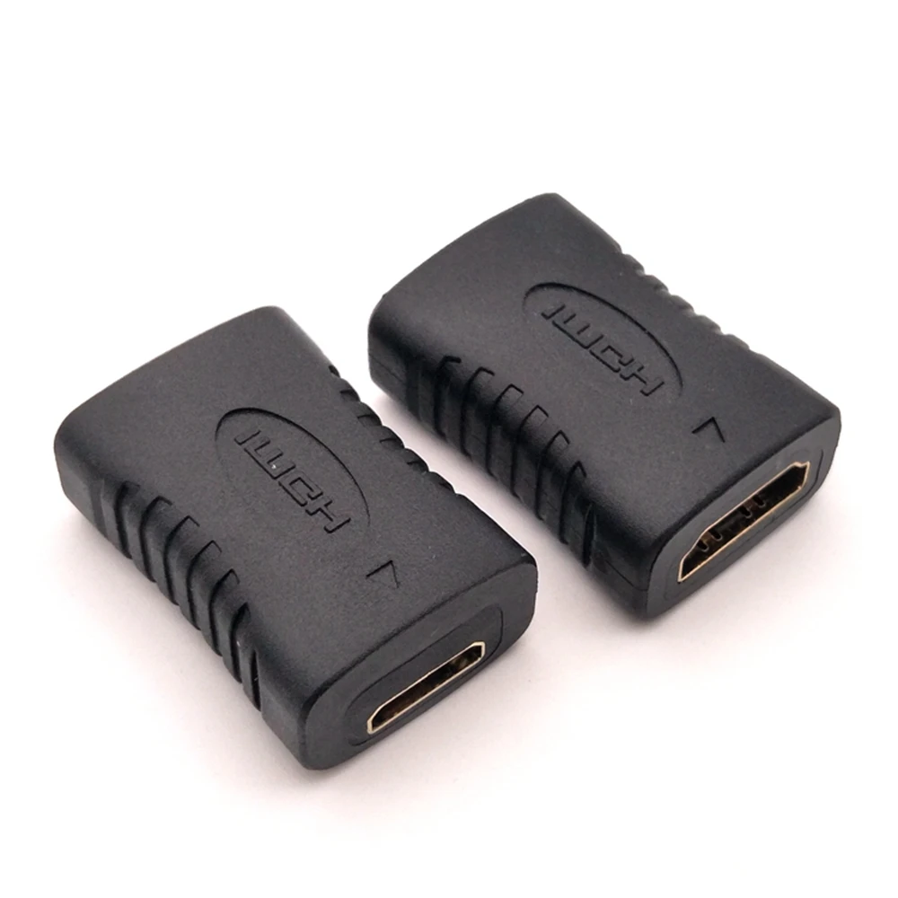 Adaptador extensor HDMI hembra a hembra, cable de extensión de interfaz, alta definición, doble cabeza hembra