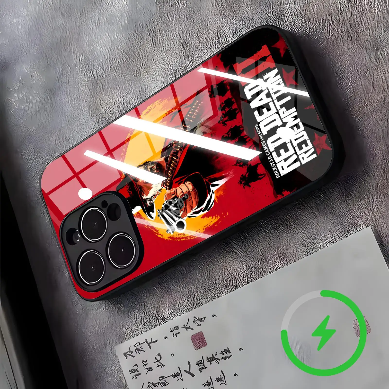 Coque de téléphone HOT GAME Red Dead Redemption pour iPhone 17 16 16e 15 14 13 12 Plus Mini Pro Max, coque magnétique en verre