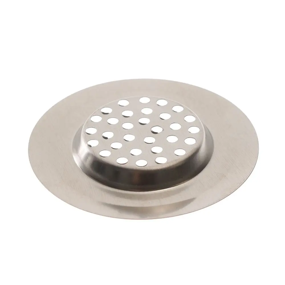 Sink Strainer Kitchen Sink Grid Filter Stainless Steel Drain Hole Filter Mesh Protection Against Clogging Bathroom Accessories