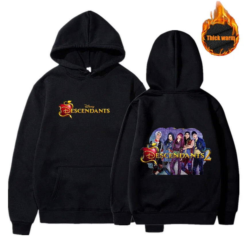 Descendants Hoodies Men Women Autumn Winter Hooded Pullover Sweatershirt Boys Girls Student Hip Hop Hoddie Sweatshirts