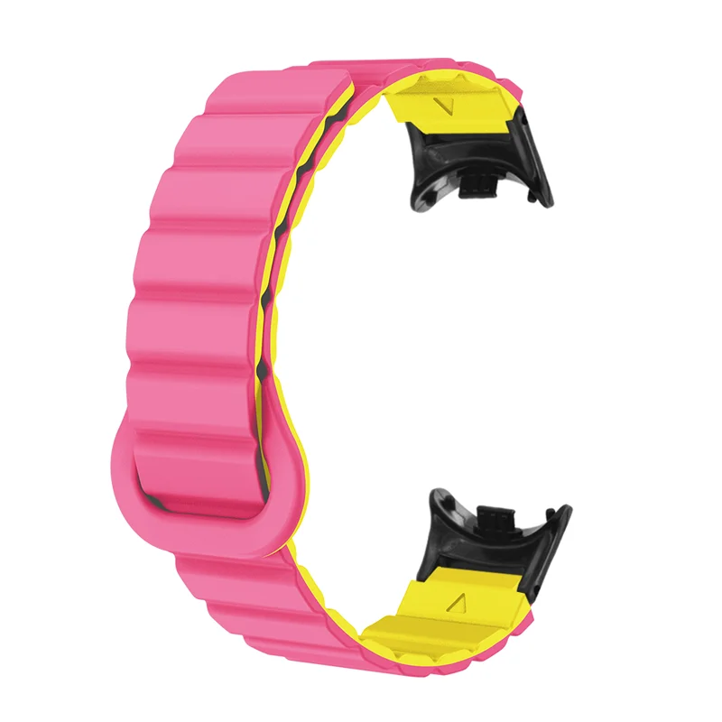 

Magnetic Loop Strap XIaomi MI Smart Watch Band 8 Quick Release Head Clasp Skin-friendly Silicone Sport Watch Band For Man Woman