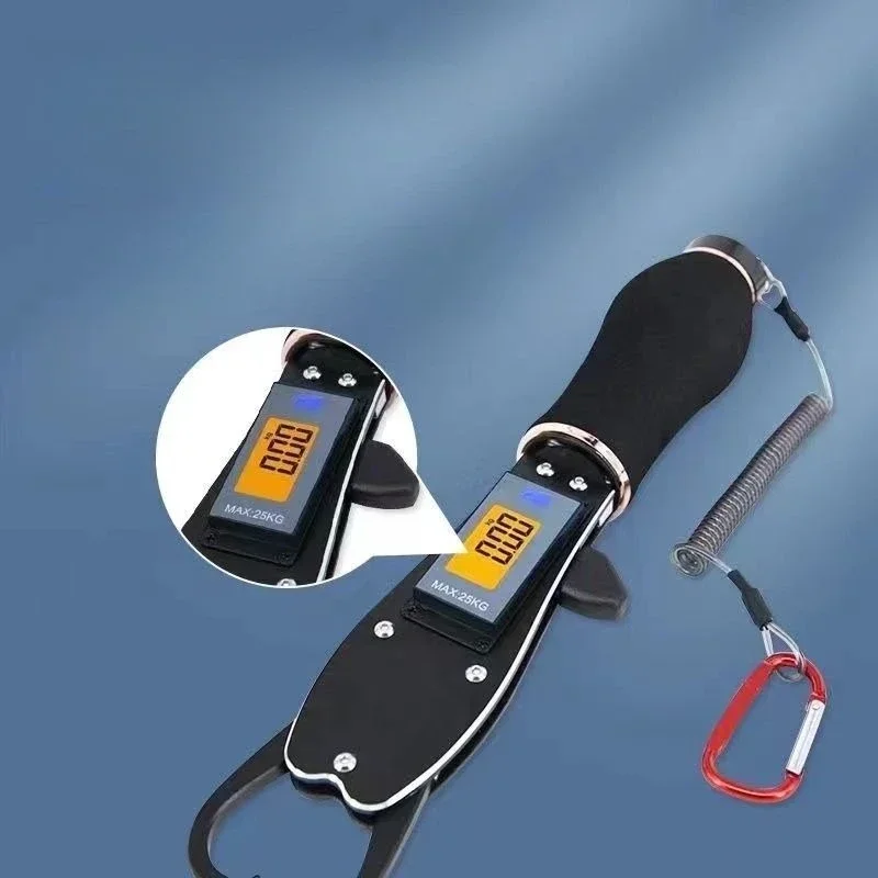 Stainless steel multi-functional portable fishing weighing clip high-precision special 471