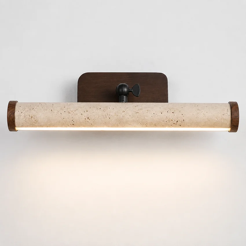 Yellow Cave Stone Wall Lamp Long Strip Wall Lamp Living Room Background Wall Lights Bedroom Dressing Table Straight Wall Lamp