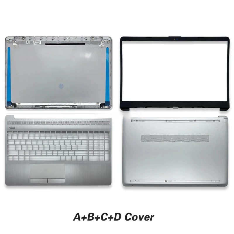 For HP 15-DW 15S-DU 15S-DR 15S-DY 250 G8 255 G8 TPN-C139 Laptop LCD Back Cover/Front Bezel/Hinge/Palmrest/Bottom Case L52007-001