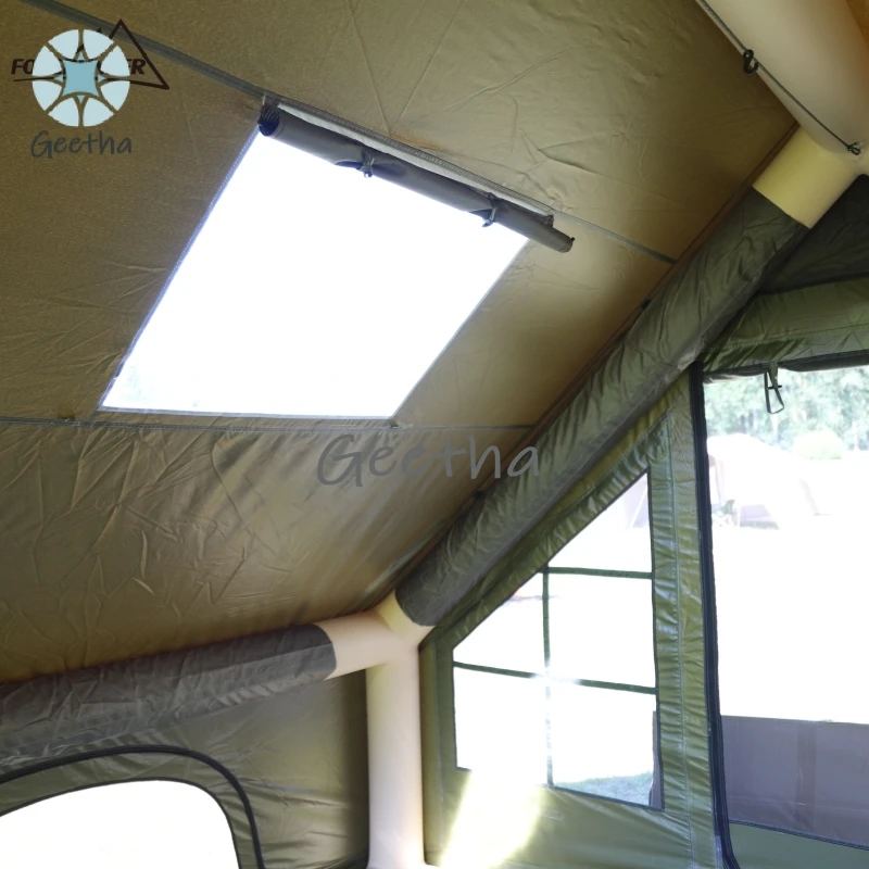 Style Oxford Air Inflatable Tent with Waterproof Cotton Fabric for Outdoor Camping