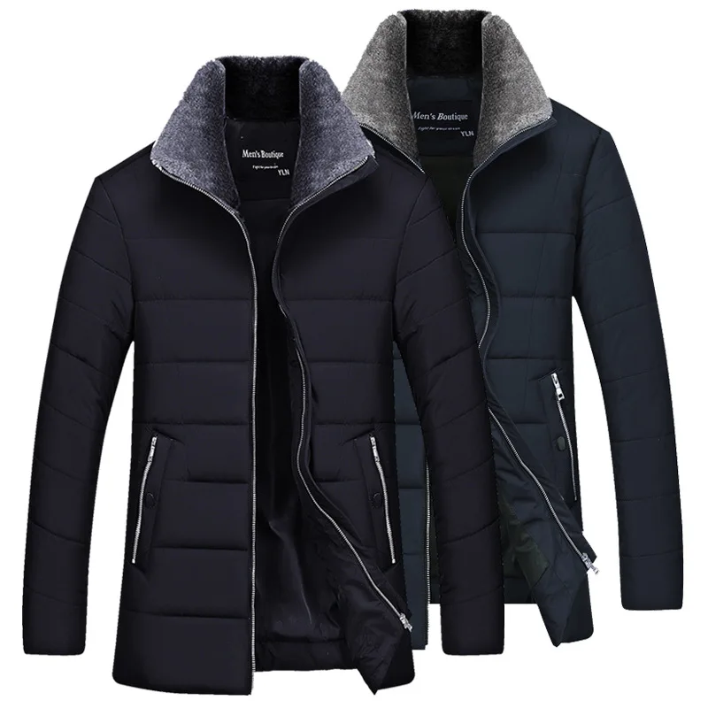 

Middle-aged And Elderly Cotton-padded Coats Plus Velvet Thickening Loose Winter Cotton-padded Coats For Autumn And Winter