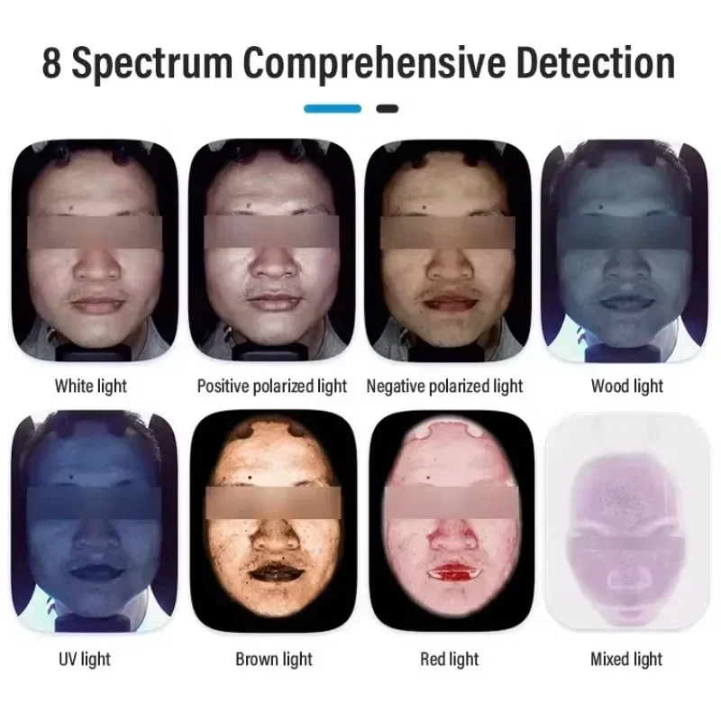 3D Facial Scanner Skin Analyzer Face Scanner Detection Magic Mirror Magnifier Wrinkle Pigmentation Salon Use Beauty Equipment