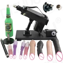 DTSUDU 3XLR Sex Machine con attacco Dildo per donne e uomini macchina per masturbazione automatica giocattoli sessuali telescopici prodotti