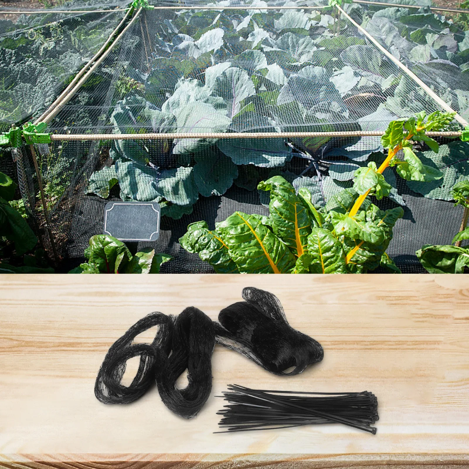 

Outdoor Use Garden Protection 2*15m Outdoor Netting Black Garden Protection Net Polyethylene Net Various Sizes Available